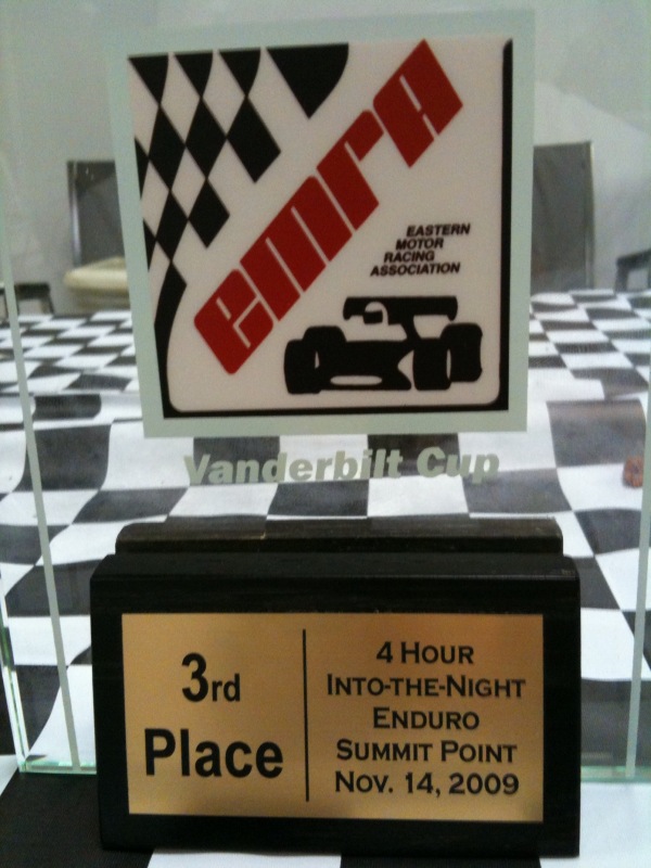 EMRA 4 Hour Enduro - 3rd Place Trophy