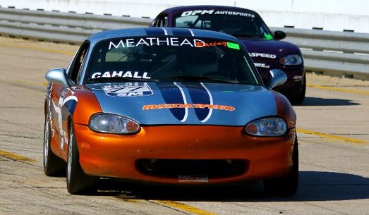 Ted Cahall Spec Miata - new paint job